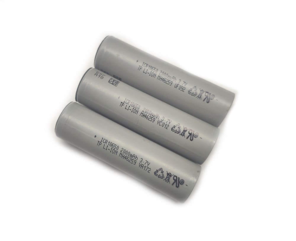 Li‑ion 18650 Battery Cell 2000mAh