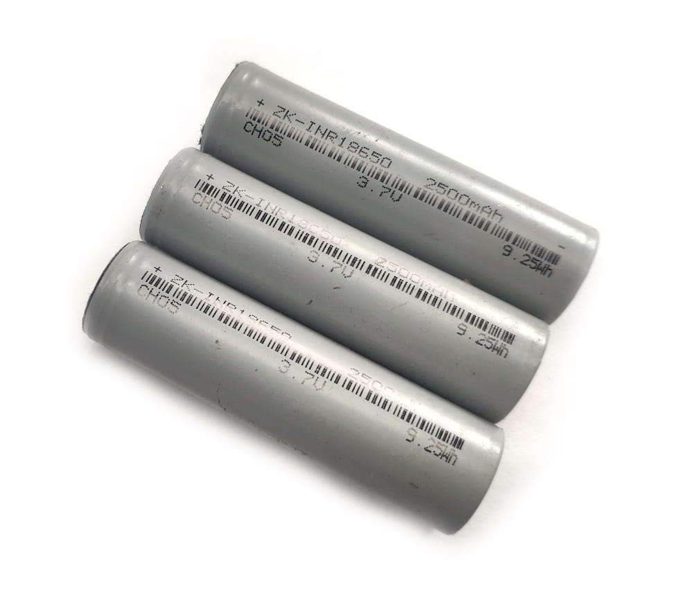 Li‑ion 18650 Battery Cell 2500mAh