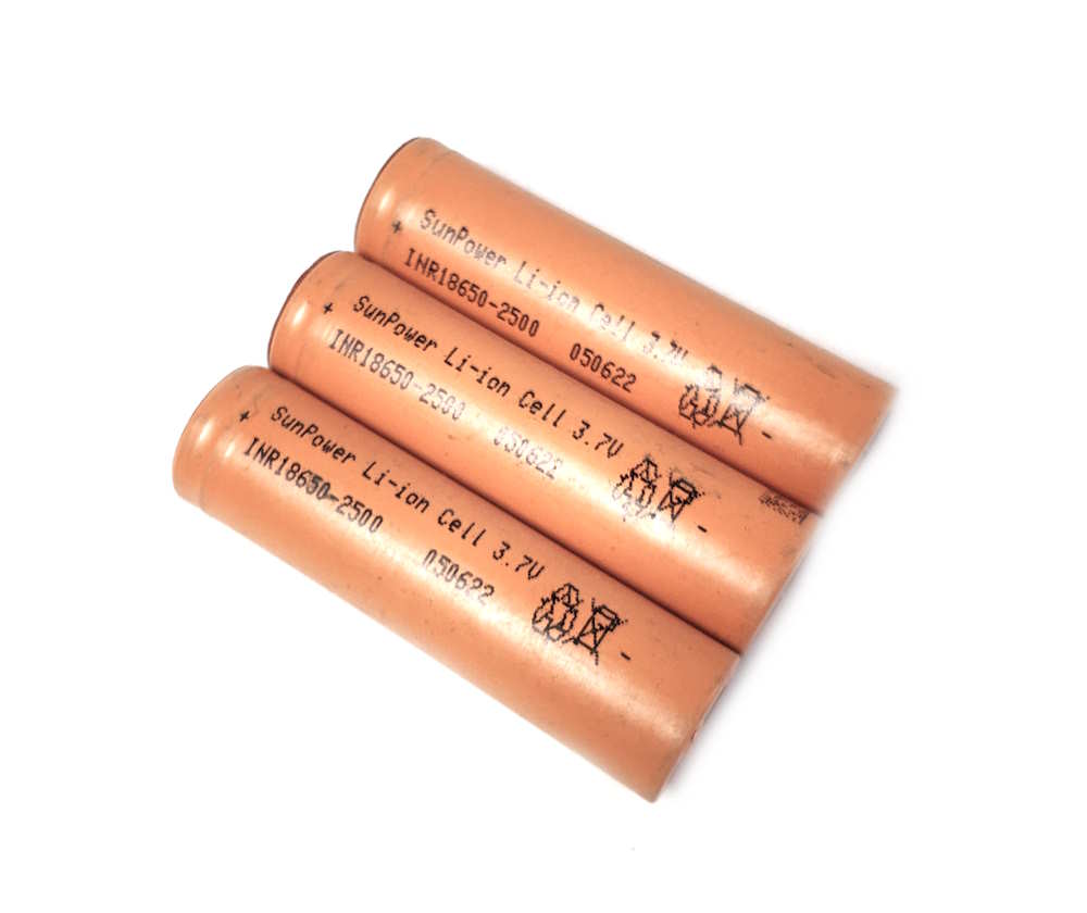 Li‑ion 18650 Battery Cell 2500mAh